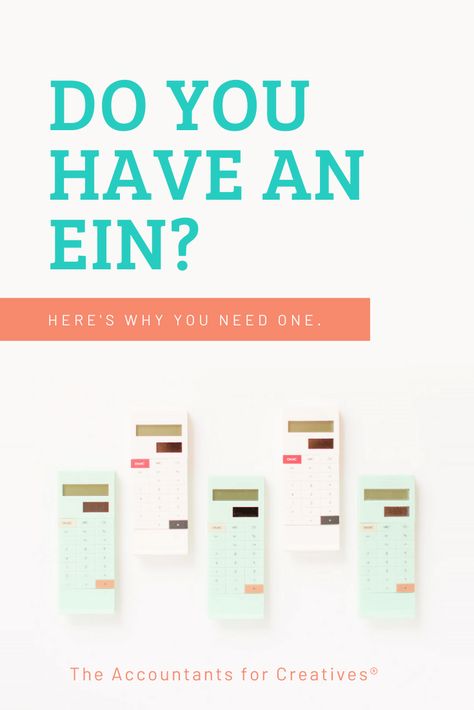 When it comes to federal income taxes and your business, understanding the basics of the Employer Identification Number (EIN) is important. Today we're breaking down everything you need to know about EIN's, and showing you how to get an EIN (for free) from the IRS. Why is this important? Many business owners choose to obtain an EIN in order to protect their Social Security numbers from identity theft. In most cases, you can use your EIN in lieu of your SSN on any paperwork that is filed. Ein Number, The Accountant, Llc Business, Small Business Tax, Small Business Bookkeeping, Tax Prep, Things To Do Today, Small Business Advice, Small Business Loans