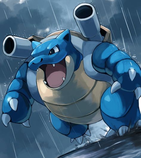 Pokemon Blastoise, 151 Pokemon, Pokemon Painting, Pokemon Project, Pokemon Dragon, Pokemon Starters, Pokemon Poster, Oc Pokemon, Cool Pokemon Wallpapers