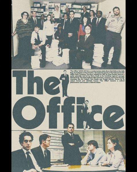 ● "The Office" Poster (234/366) ● ● Catch the full process in action on my reels! ● ● ● The Office (2005) is a mockumentary-style sitcom set in a mundane office, capturing the hilarious, awkward lives of employees led by the bumbling manager, Michael Scott. 🏢📃 ● ● ● #theoffice #michaelscott #stevecarell #jimhalpert #johnkrasinski #dwightschrute #rainnwilson #pambeesly #jennafischer #ryanhoward #bjnovak #posteroftheday #póster #designtherapy Somehow I Manage Michael Scott, The Office Prints, The Office Poster Tv Show, Mockumentary Aesthetic, The Office Wallpaper Aesthetic, The Office Serie, The Office Collage, Bedroom Wall Posters, The Office Aesthetic