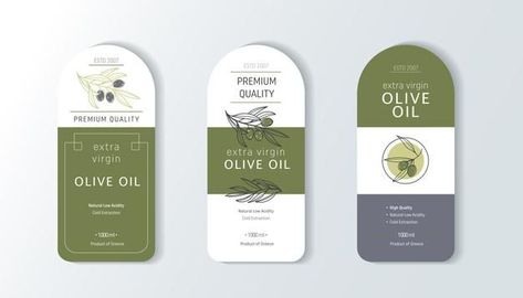 Olive Oil Label Design Ideas, Olive Oil Label Design, Olive Oil Design, Food Label Design, Olive Oil Label, Olive Oil Bottle Design, Oil Label, Herb Labels, Olive Oil Packaging