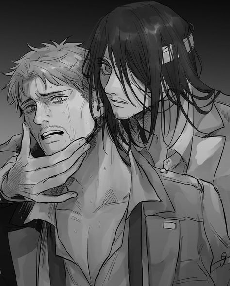 Reiner X Eren, Eren Reiner, Eren X Reiner, Aot Eren, Aot Fanart, Aot Ships, Reiner Braun, Attack On Titan Comic, Aot Characters