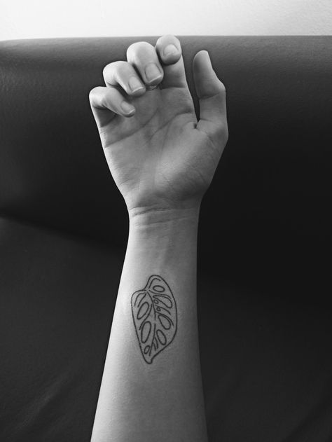 Monstera Adansonii Tattoo, Monstera Adansonii, Geometric Tattoo, Tattoo Ideas, Tattoos, Pins