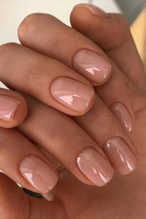 Neutral Nail Designs, Minimal Nails, Casual Nails, Makijaż Smokey Eye, Neutral Nails, Manicure Y Pedicure, Classy Nails, Chic Nails, Nail Arts