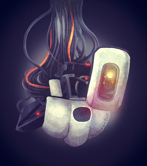 Glados Portal Fanart, Portal 2 Pfp, Glados Art, Portal 2 Art, Glados Portal, Punk Spiderman, Portal 2 Fanart, Maniac Mansion, Aperture Laboratories