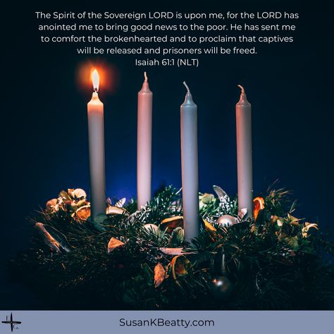 It’s the first week of advent in which we remember the prophecies which foretold the birth of Christ. The promise of hope. First Week Of Advent, Birth Of Christ, Isaiah 61, The Birth Of Christ, The Promise, First Week, One Week, Good News, Advent