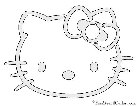 Hello Kitty Stencil Hello Kitty Halloween Stencil, Pumpkin Carving Hello Kitty Stencil, Pumpkin Carving Templates Hello Kitty, Hello Kitty Pumpkin Carving Templates, Hello Kitty Cutout Templates, Sanrio Pumpkin Carving Stencil, Hello Kitty Pumpkin Stencil, Hello Kitty Pumpkin Carving Stencils, Pumpkin Carving Ideas Hello Kitty