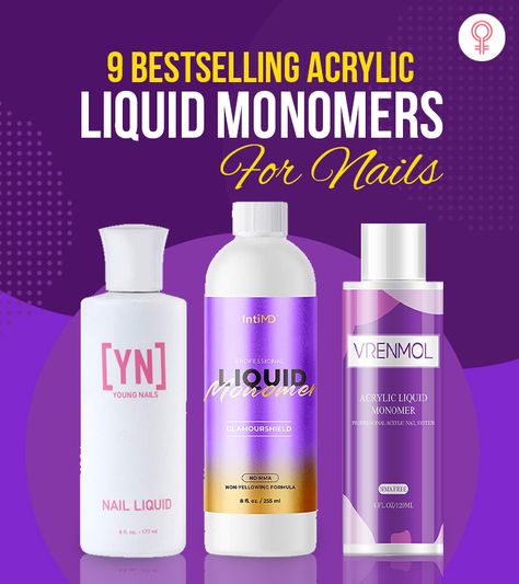 9 Bestselling Acrylic Liquid Monomers For Nails Best Acrylic Monomer, What Are Acrylic Nails, Monomer Liquid, Acrylic Nail Liquid, Nail Room Ideas, Acrylic Nail Supplies, Nail Enhancements, Nail Serum, Infinity Nails