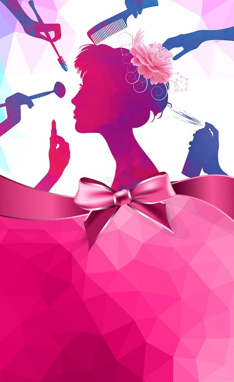 pink women's fashion makeup beauty poster design background material, Women's Fashion, Make Up, Pink, Background image Beauty Parlor Poster Background, Parlour Background Design, Salon Images Beauty, Parlour Background Images, Makeup Brochure Design, Parlour Wallpaper Design, Beauty Parlour Poster Design Ideas, Beauty Salon Posters Ideas, Salon Poster Design Beauty