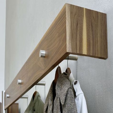 Clothes Storage Solutions, Wardrobe Diy, Hallway Unit, Entryway Coat Rack, Apartment Entryway, Wall Coat Rack, Unique Sofas, Sofa Set Designs, Coat Rack Wall