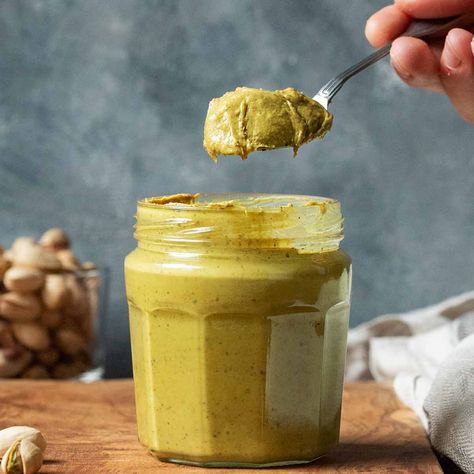 2-ingredient Pistachio Cream Recipe - The Hungry Bites Pistachio Butter Uses, Pistachio Cream Recipe, Candied Pistachios, Houseplant Tips, Pistachio Dessert, Pistachio Butter, Creme Brulee Recipe, Brulee Recipe, Brunch Bread