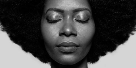 Eye Close Up, Mental Health Crisis, Black Person, Eyes Closed, American Woman, African American Women, African Women, American Women, Female Portrait