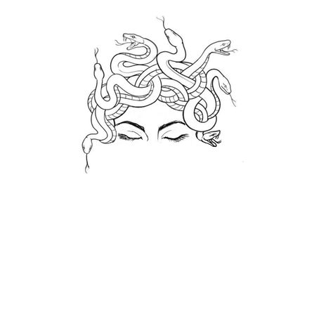 Tattoos Under 100 Dollars, Medusa Eyes Tattoo Stencil, Pretty Women Tattoo Ideas, Flat Chest Tattoo, Medusa Tattoo Back Of Arm, Water Myself Tattoo, Small Medusa Tattoo With Flowers, Medusa Tattoo Thigh Simple, Medusa Tattoo Line Art