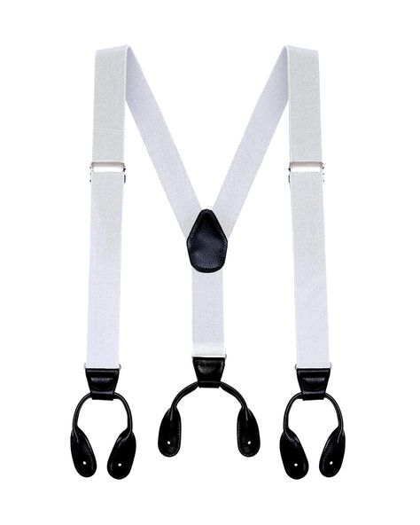 Buyless Fashion Adjustable Suspender White End Suspenders For Men, Top Fashion Brands, Shop Top, Men's Accessories, Fashion Brands, Suspenders, A Good Man, Top Styles, Adjustable Straps