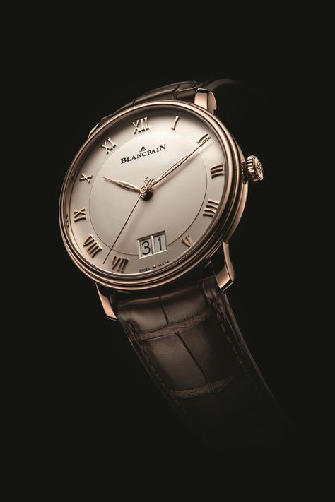 Blancpain Villeret, Monochrome Watches, Dream Watches, Fine Watches, Classic Watches, Mens Luxury, Luxury Watches For Men, Beautiful Watches, Patek Philippe