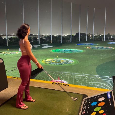 #topgolf #summer #summerpants #curlyhair Topgolf Outfit Summer, Topgolf Outfit, Welcome To My Life, Top Golf, Summer Pants, Outfit Summer, Sweet 16, Curly Hair Styles, Summer Outfits