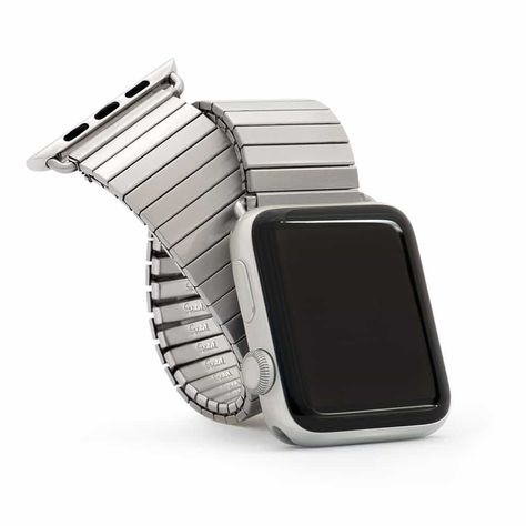 Apple Watch 38mm, Stretch Bands, Apple Watch Series 1, Great Bands, Beautiful Watches, Stainless Steel Band, Brushed Stainless Steel, Black Stainless Steel, Apple Watch Series