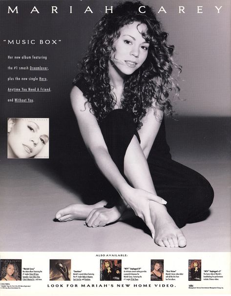 Music Box Mariah Carey, Mariah Carey Music Box, Mariah Carey Music, Mariah Carey Butterfly, Mariah Carey 1990, Maria Carey, Mariah Carey 90s, Mariah Carey Pictures, Billy B