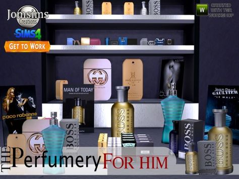 The Sims Resource: The perfumery get to work for male by JomSims • Sims 4 Downloads Sims 4 Male House Cc, Male Room Decor, Male Decor, Sims 4 Male, Sims 4 Traits, Sims 4 Cc Kids Clothing, Sims 4 Cc Shoes, Sims 4 Cc Makeup, Sims 4 Cc Skin