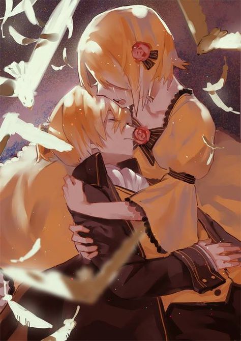 Daughter Of Evil, Story Of Evil, Evillous Chronicles, Servant Of Evil, Len Y Rin, Len And Rin, Kagamine Rin And Len, Kagamine Twins, Evillious Chronicles