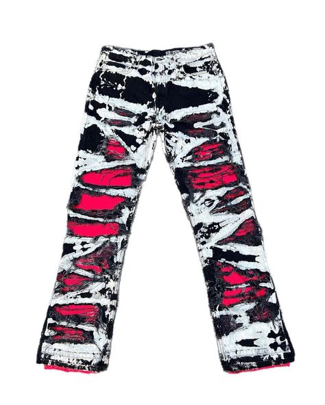 Urban Recycled Denim Bottoms For Streetwear, Gothic Streetwear Pants, Tripp Nyc Skull Pants, Tripp Nyc Denim Pants, Skull Graphic Jeans, Clothes Wishlist, July 1, Outfit Idea, Fall Outfit