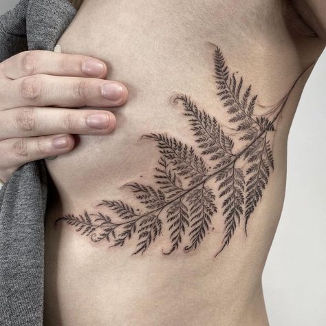 Fern Tattoo, Small Tats, Plant Tattoo, Fern Leaf, Never Again, Simplistic Tattoos, Art Sketch, Line Tattoos, Skin Art