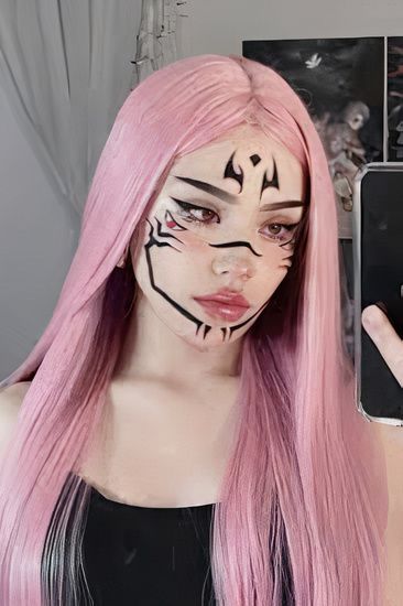 Fashionista Wallpaper, Anime Makeup Ideas, Female Cosplay Ideas, Walks Outside, Pink Hair Anime, Eyeshadow Colors, Easy Cosplay, Anime Cosplay Makeup, Anime Makeup