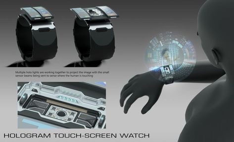 Wrist Communicator, Futuristic Technology Concept Art, Gadget Tecnologici, Future Technology Concept, Future Gadgets, Sci Fi Tech, New Technology Gadgets, Technology Art, Technology Wallpaper