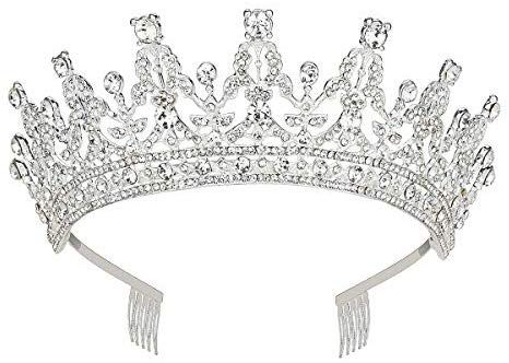 Princess Tiaras, Crowns And Tiaras, Crystal Crowns, Friend Costumes, Queens Tiaras, Girls Tiara, Wedding Tiaras, Crown For Women, Silver Tiara