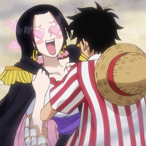 Luffy And Hancock, One Piece Bounties, One Piece Cartoon, One Piece Wallpaper Iphone, Good Anime To Watch, Nami One Piece, Best Anime Couples, Trafalgar Law, One Piece Drawing