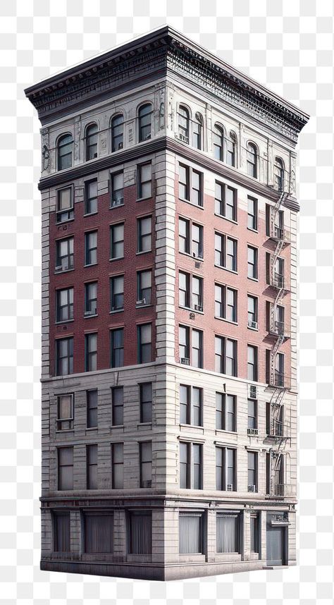 Building Facade Illustration, Perspective References, Road Png, Building Png, Stationary Holder, Building Styles, Aesthetic Building, Building Windows, House Png