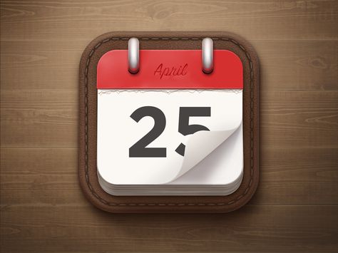 a simple calendar Calendar App Icon, Top Icons, Simple Calendar, Red Icons, Calendar App, Red Icons:), Countdown Calendar, Cover Art Design, Home Icon