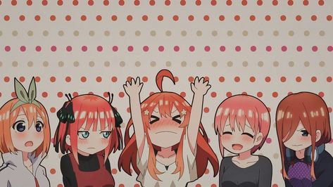 The Quintessential Quintuplets Wallpaper Pc, Nakano Sisters, Fruits Basket Anime, Anime City, Fan Anime, Quintessential Quintuplets, Pinturas Disney, Anime Sketch, Manga Illustration