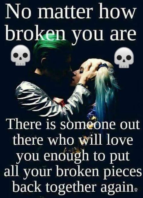 I hope this one is true.  #wordstoliveby♎♈ Harley And Joker Love, Harley Quinn Quotes, Joker Quotes, Joker And Harley Quinn, Badass Quotes, No Matter How, Romantic Quotes, Image Quotes, Harley Quinn