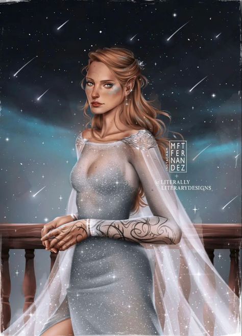 Charlie Bowater, Feyre Archeron, Roses Book, Feyre And Rhysand, A Court Of Wings And Ruin, Sarah J Maas Books, A Court Of Mist And Fury, Look At The Stars, Throne Of Glass