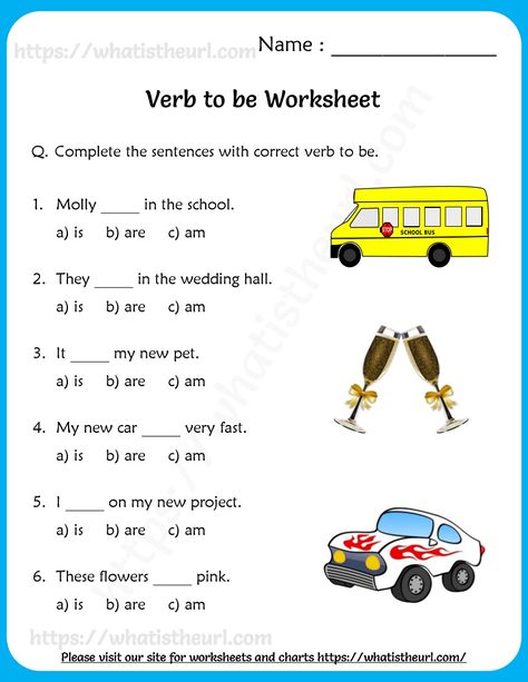 We have created this worksheet with 12 questions of “Verb To be” in it. Some pictures have been added to make it more colorful so the kids from Grade 2 can enjoy working on it, please download the PDF Verb To Be Worksheets for Grade 2 Verb To Be Worksheets 2nd Grades, Verb To Have Worksheets For Kids, Verb To Be Questions Worksheet, To Be Verbs Worksheet, Have Has Worksheets For Kids, To Be Worksheet For Kids, Verb To Be Worksheets For Kids, Be Verbs Worksheet, Verb To Be Worksheets