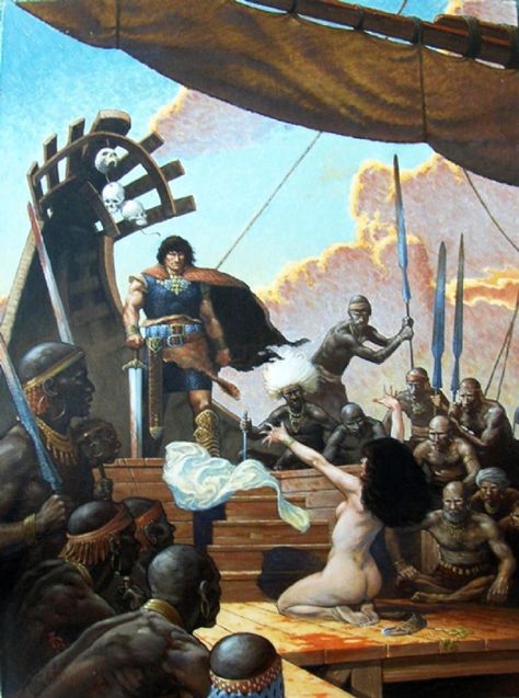 Mark Schultz Conan painting Comic Art Conan O Barbaro, Hyborian Age, Pulp Heroes, Mark Schultz, Robert E Howard, Scifi Fantasy Art, Frank Frazetta, Conan The Barbarian, Red Sonja