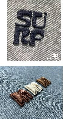 Jeans Label, Clothing Labels Design, Shirt Design Inspiration, Aesthetic Shirts, Clothing Logo, Cute Hats, Unique Logo, Embroidery Patches, Embroidery And Stitching