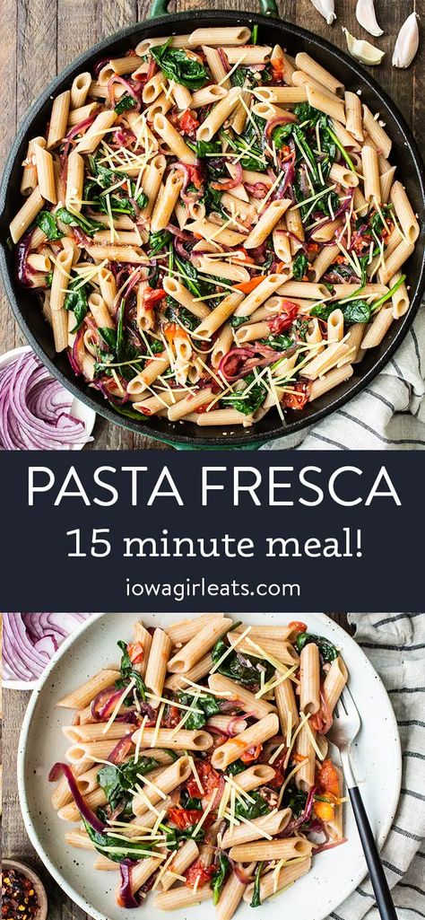 Easy Gf Pasta Recipes, Pasta Recipes Nondairy, Jovial Pasta Recipes, Gf Pasta Dishes, Pasta Fresca Noodles And Company, Light Italian Recipes, Gf Pasta Recipes, Pasta Recipes No Cheese, Sauceless Pasta