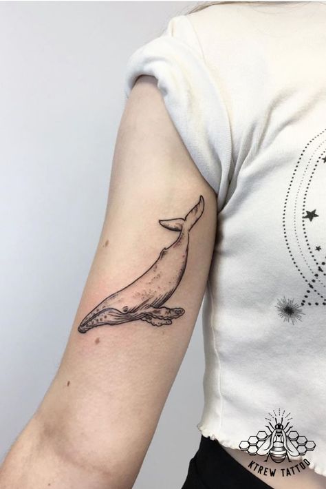 #humpback #whale #tattoo #illustrativetattoo #birminghamuk #tattooideas #tattoos #tattoosforwomen #tattoosforguys Whale And Diver Tattoo, Minke Whale Tattoo, Hump Back Whale Tattoo, Whale Tattoo Sleeve, Whale Flowers Tattoo, Humpback Whale Tattoo Simple, Grey Whale Tattoo, Whale Tattoo Men, Fine Line Whale Tattoo