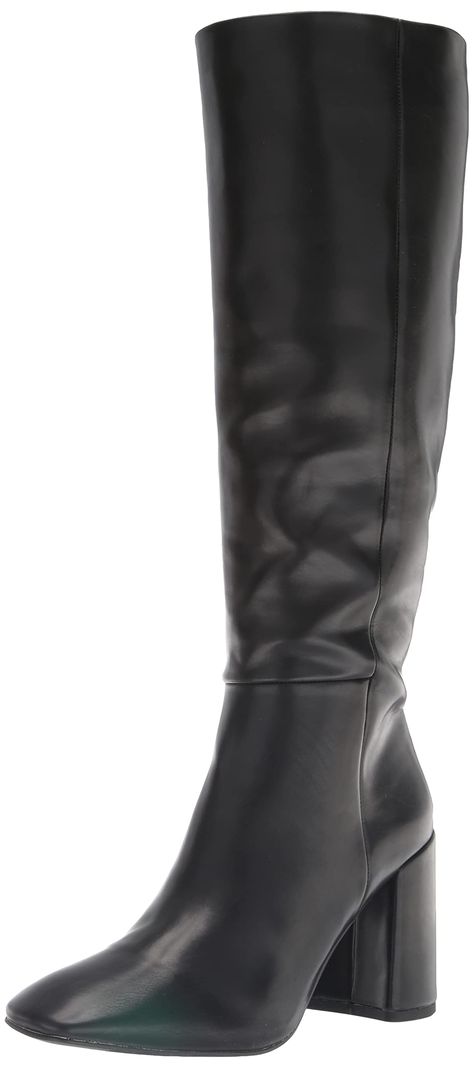 High Boot Outfits Winter, Talk Black Boots Outfit, Boot Outfit Women, Black Boots Aesthetic, Amazon Boots, High Boots Outfit Winter, Tall Black Boots Outfit, Long Boots For Women, Tall Black Boots