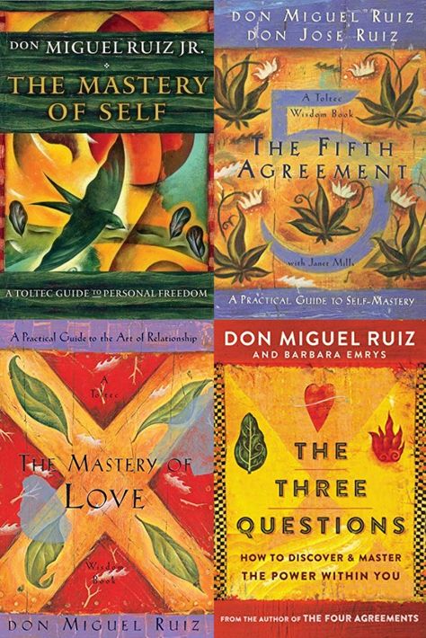 Don Miguel Ruiz Books, The Fifth Agreement, Fifth Agreement, The Mastery Of Love, The Mastery Of Self, Mastery Of Self, Starfield Library, Mastery Of Love, Books By Black Authors