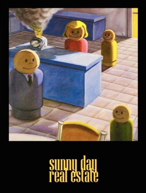 Sunny Day Real Estate Poster, Unwound Poster, Real Estate Wallpaper, Sunny Day Real Estate, Real Estate Poster, Album Posters, Band Poster, Awesome Sauce, Bedroom Posters