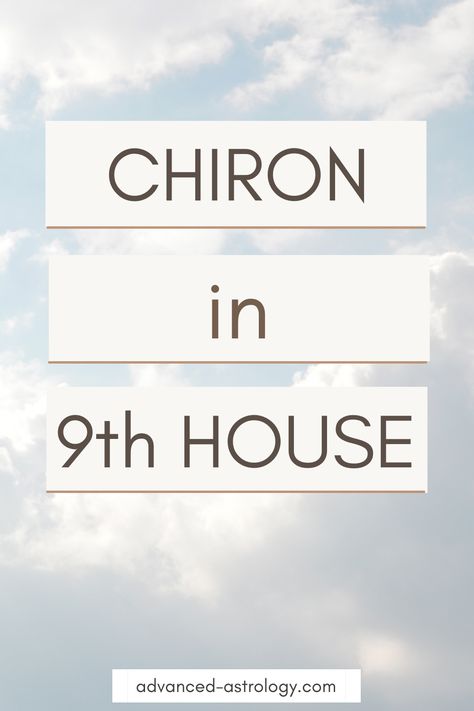 Chiron in 9th House Natal Chiron In Aries, Astrology Meaning, Different Zodiac Signs, Astrology Chart, Finding Purpose, Worst Case Scenario, Natal Charts, Birth Chart, Healing Journey