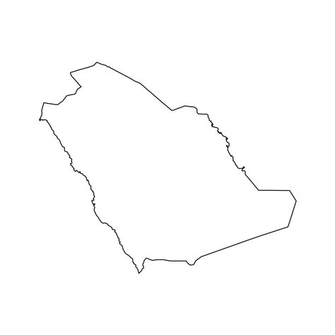 Download Vector Illustration of the Map of Saudi Arabia on White Background for free Saudi Art, Map Outline, Heart Tree, Logo Banners, Cityscape Photos, Nature Backgrounds, Heart With Arrow, Original Illustration, Background Banner