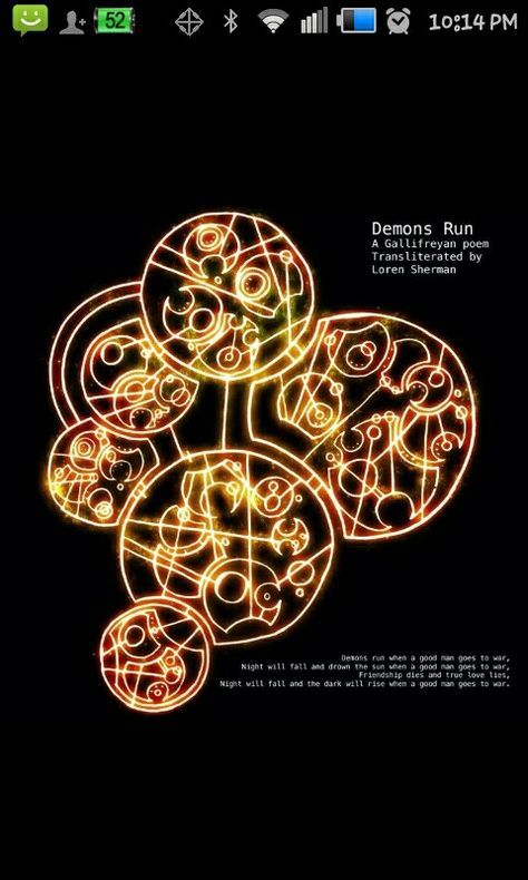 Demons Run Song Diary, Circular Gallifreyan, Caitlin Blackwood, River Song, Wibbly Wobbly Timey Wimey Stuff, Torchwood, Sign Ideas, Timey Wimey Stuff, Matt Smith