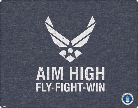 Aim High, Air Force, Force, Phone Cases