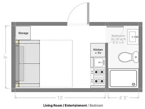 This 180-sq.-ft. Tiny House is 3D-Printed Small Apartment Plans, Pre Fab Tiny House, Cabin Modern, Endless Potential, Tiny House Builders, Accessory Dwelling Unit, Small Apartment Design, Backyard Office, Tiny House Floor Plans