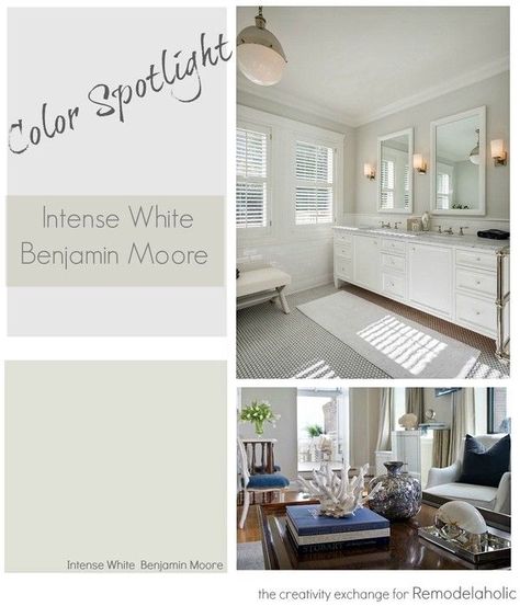 Best of 2015: Paint Colors | Remodelaholic | Bloglovin’ Griege Paint Colors, Benjamin Moore Intense White, Benjamin Moore Pale Oak, Benjamin Moore Wrought Iron, Color Spotlight, Edgecomb Gray, Interior Paint Colors Schemes, Black Paint Color, Popular Paint Colors