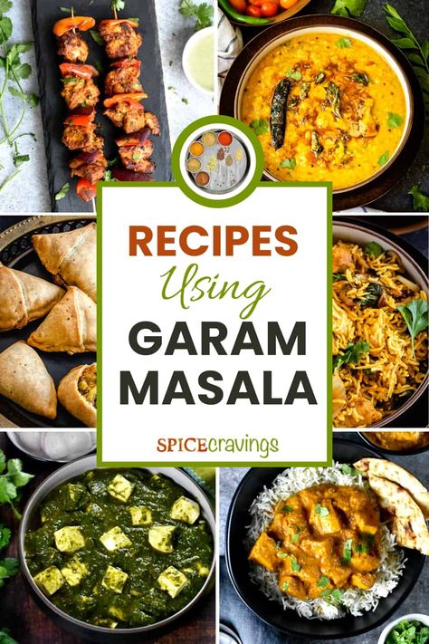 Garam Masala Recipe Vegetarian, Garam Marsala Diy, Garamond Masala Recipe, Garam Masala Dishes, Gara Masala Recipes, Graham Masala Recipe, Recipes Using Garam Masala, Chicken Garam Masala Recipe, Recipes With Garam Masala