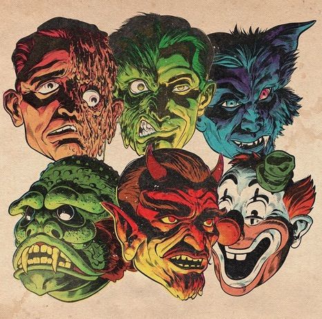 Comic Style Art, Retro Horror, Classic Monsters, Horror Comics, Vintage Horror, Funky Art, Horror Art, Halloween Art, Art Reference Photos